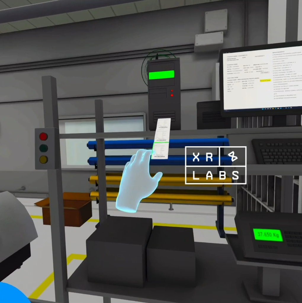 VR Training simulator